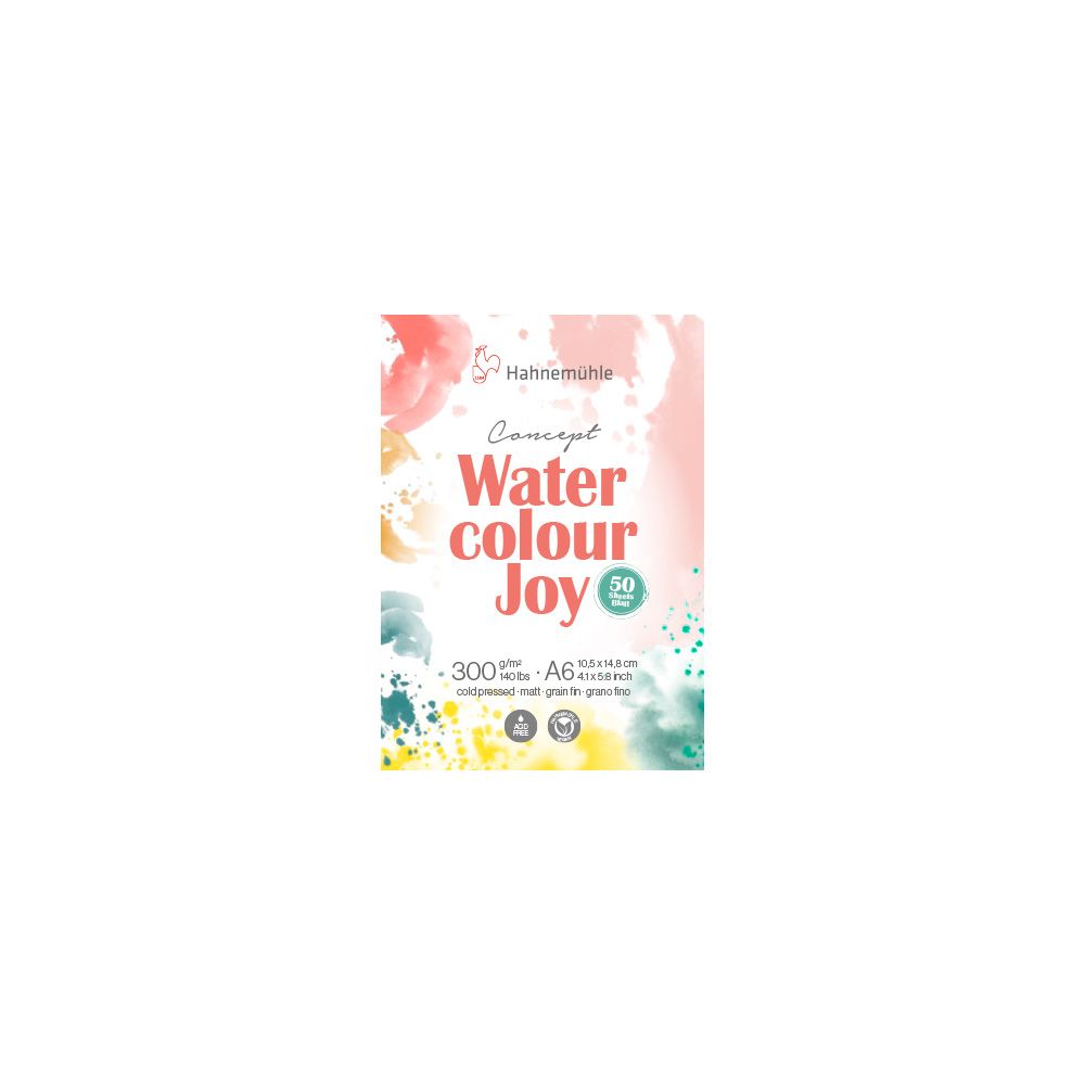 Block Hahnemuhle Concept Watercolour Joy, tamaño A6