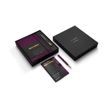 Cuaderno Leuchtturm1917 Bullet Journal Edition 2, Gift Set Purple26