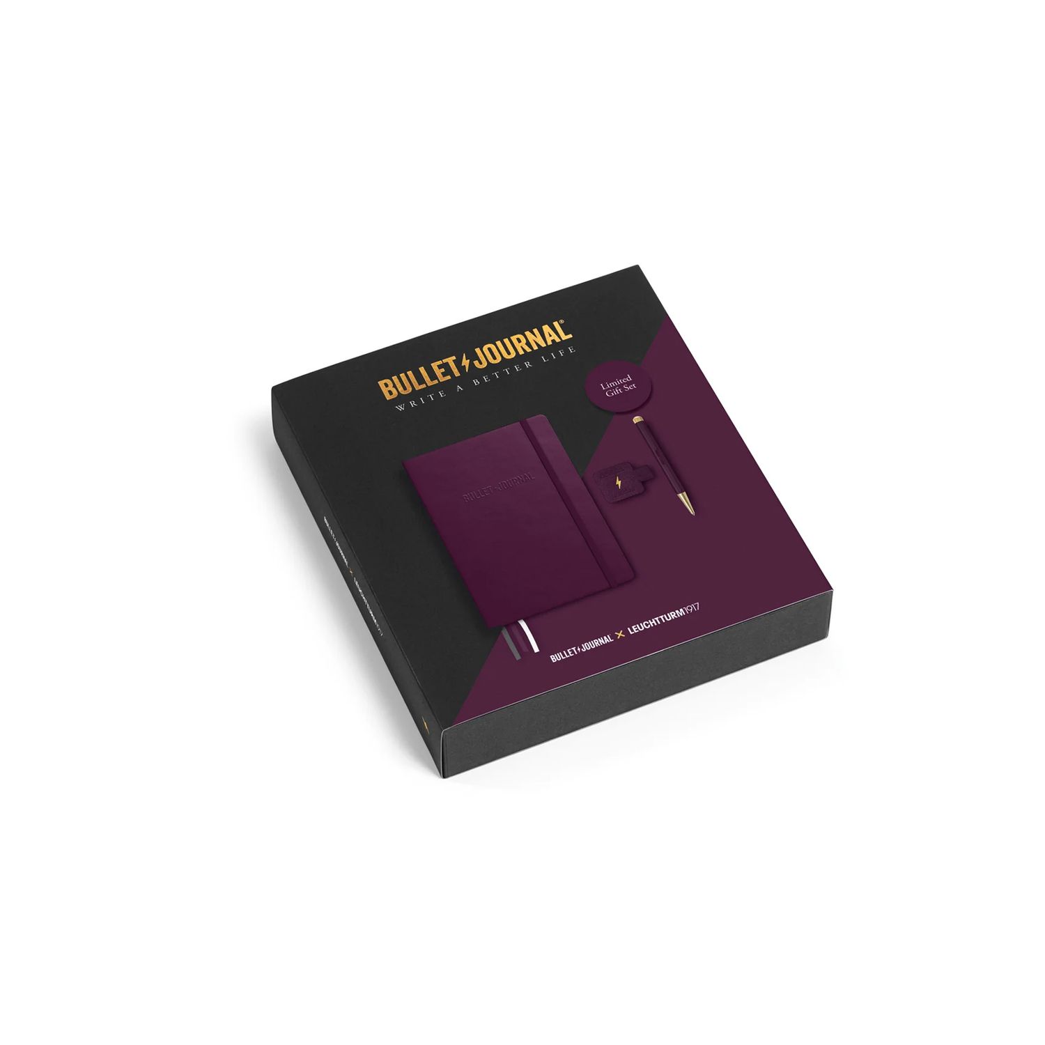 Cuaderno Leuchtturm1917 Bullet Journal Edition 2, Gift Set Purple26