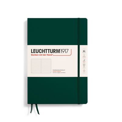 Cuaderno Leuchtturm1917 Composition B5 Tapa Dura, Forest Green, puntos
