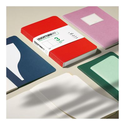Cuaderno Leuchtturm1917 Jottbook Pur A6 Indigo, plain