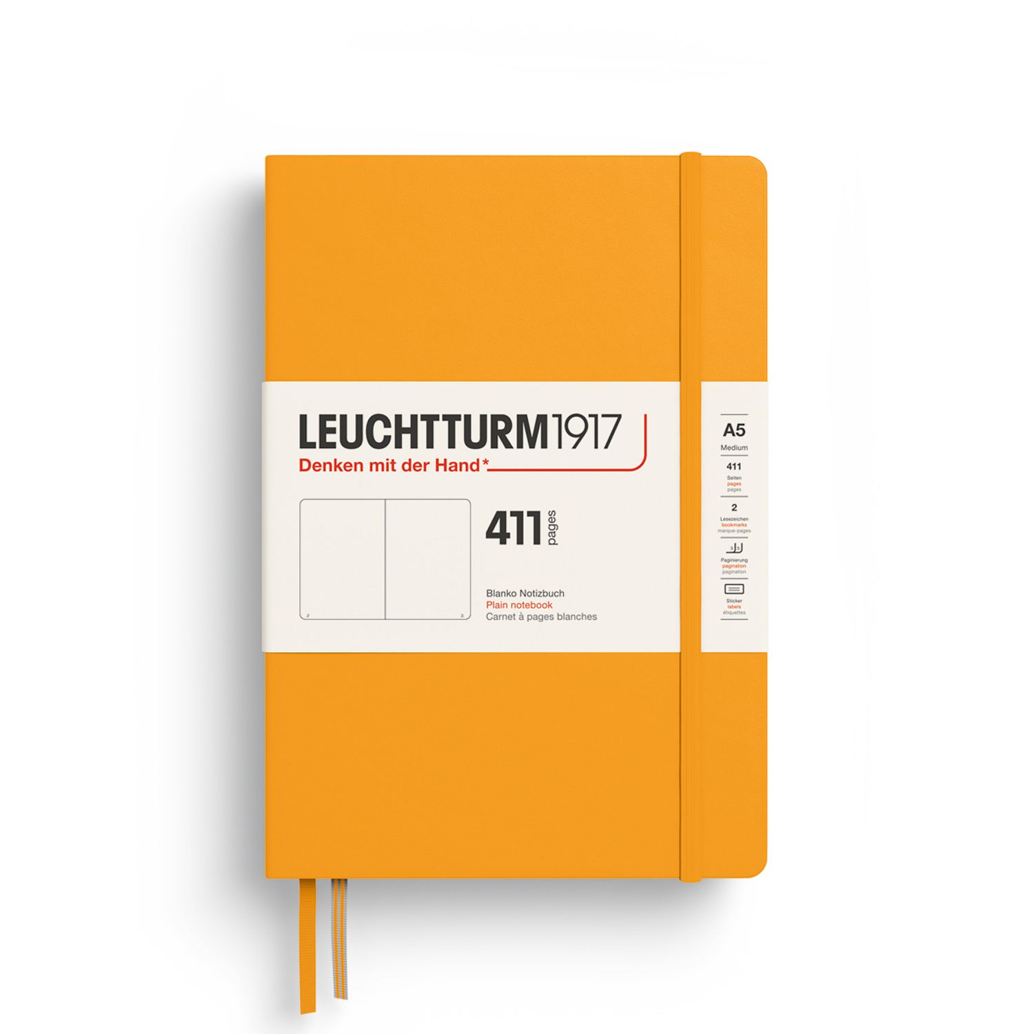 Cuaderno Leuchtturm1917 Medium 411, Rising Sun, plain