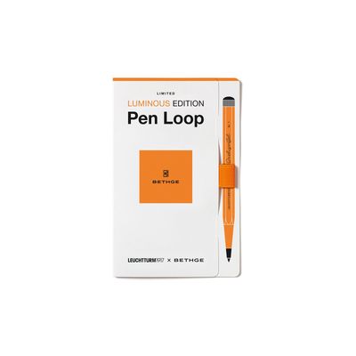 Portaboligrafo Pen Loop Leuchtturm1917 Luminous, naranja