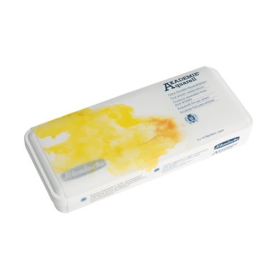 Acuarela Schmincke Akademie 9 colores, caja plastica