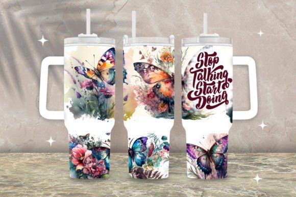 butterfly floral