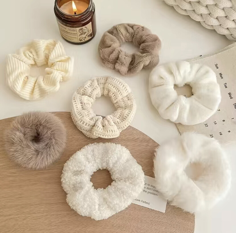Elegant Hair Scrunchies