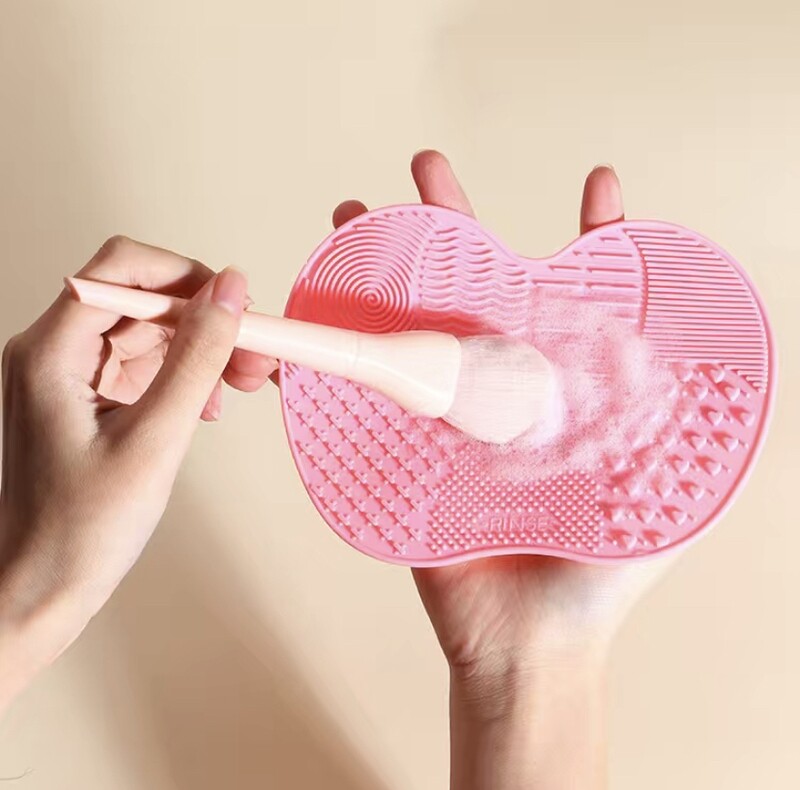 Pink Brush Cleaner Pad