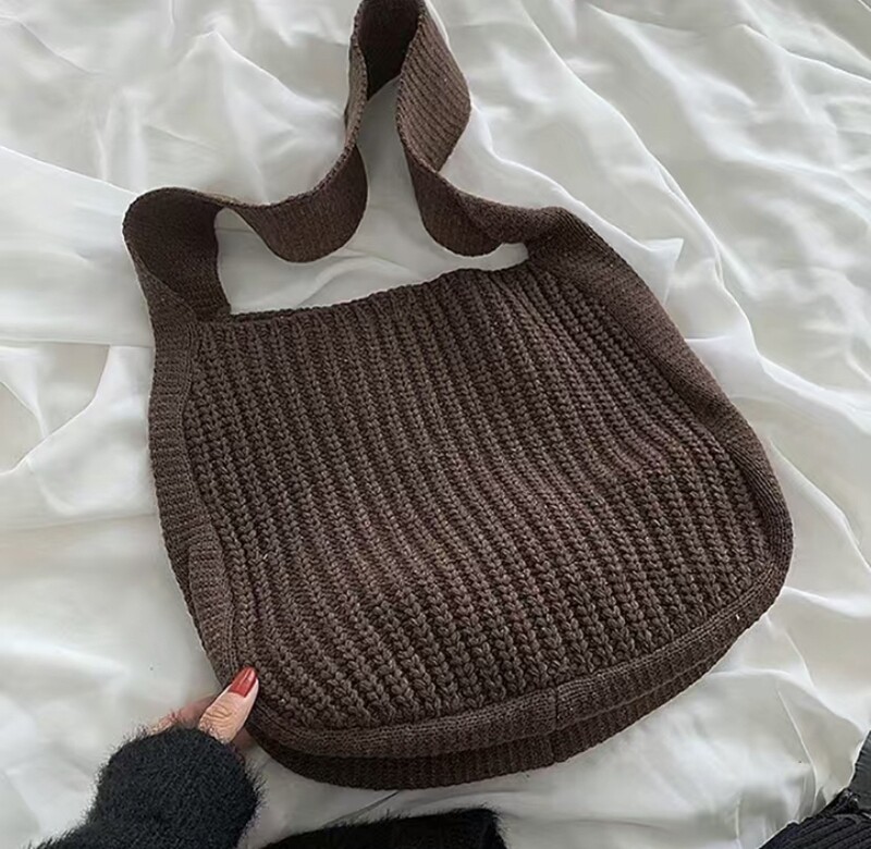 Stylish Knitted Tote Bag