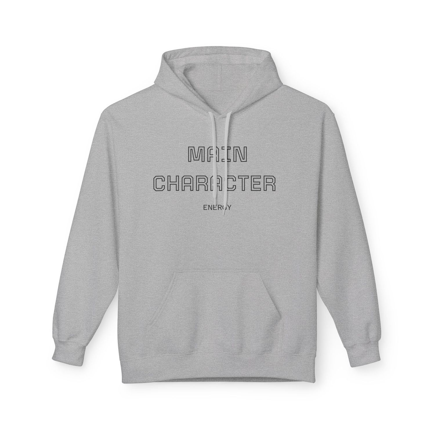 Main Character Hoodie | Unisex Softstyle Fleece Sweatshirt | Cozy Gift for Dreamers, Inspiring Apparel, Positive Vibes, Unique Style