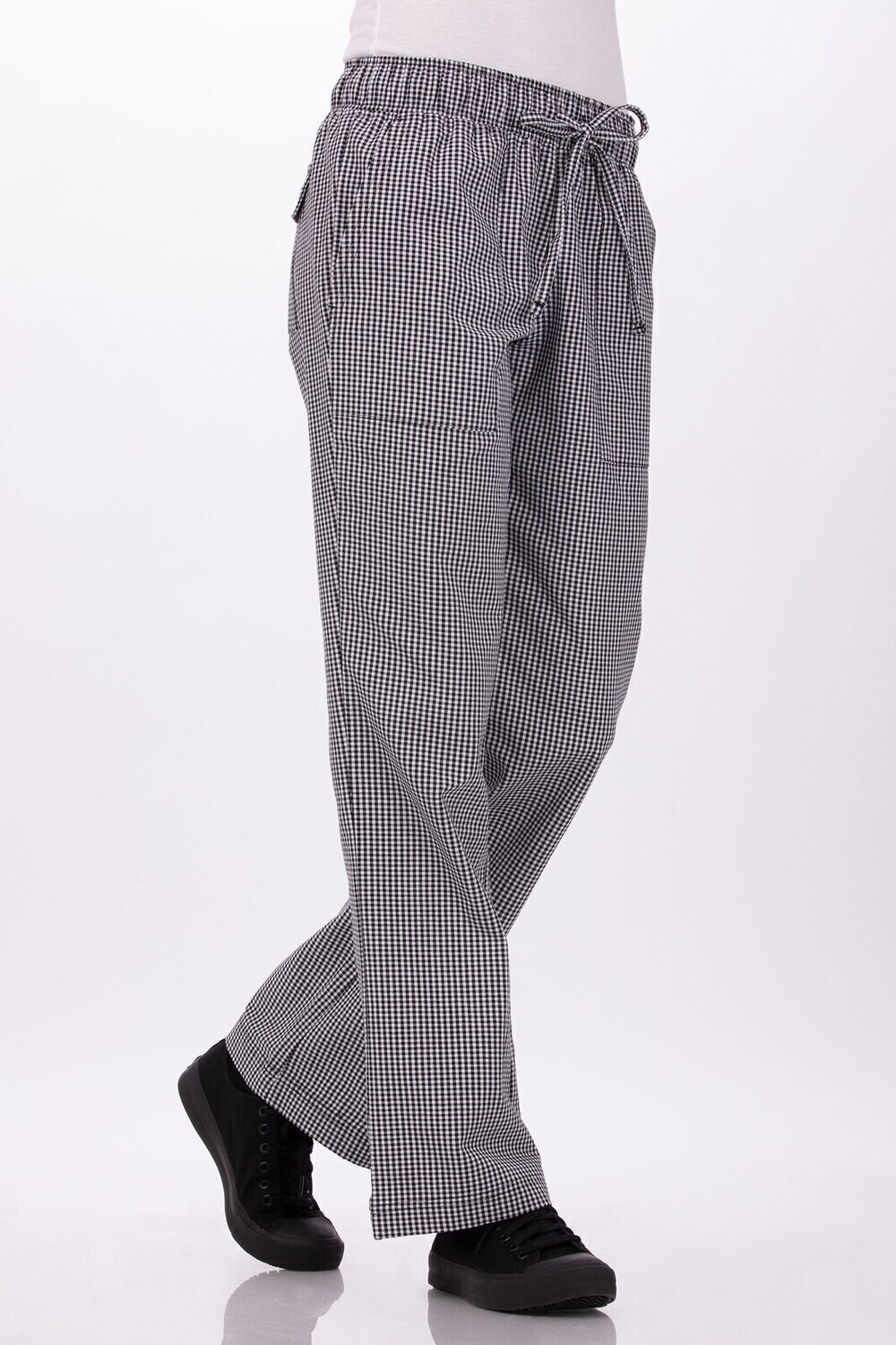 WOMENS CHEF PANTS - SMALL CHECK