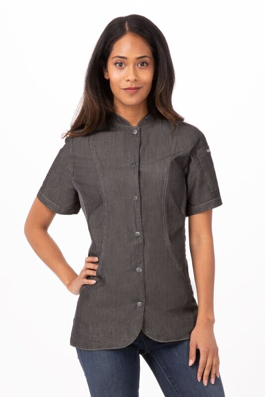 CHELSEA CHEF JACKET - BLACK
