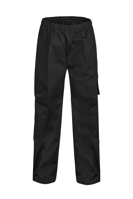 CARGO CHEFS BLACK PANTS