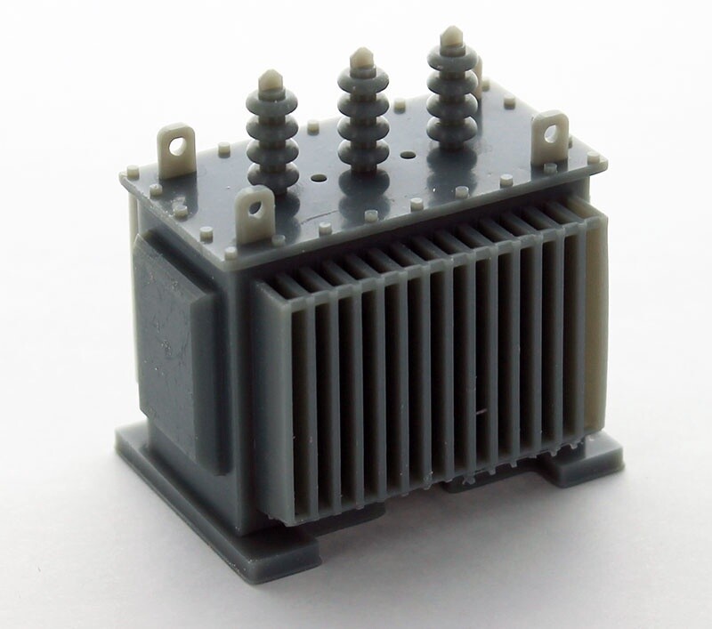 Electrical Transformer Gray