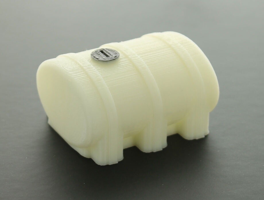 Elliptical Leg Tank - 1500 Gallon - White