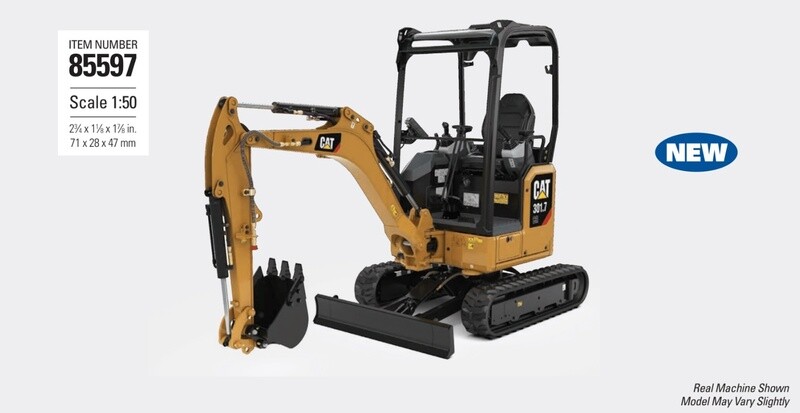 Caterpillar 301.7 CR Mini Hydraulic Excavator - Next Generation