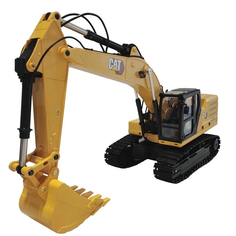 Caterpillar 320 Excavator w/Hammer/Grapple - Radio Controlled - 1:16