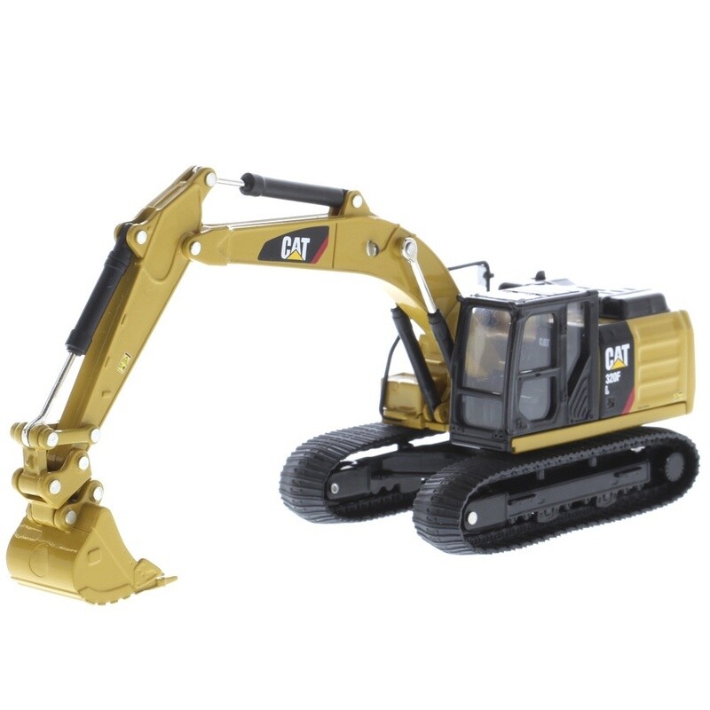 Caterpillar 320F L Excavator with 5 Work Tools - 1:64