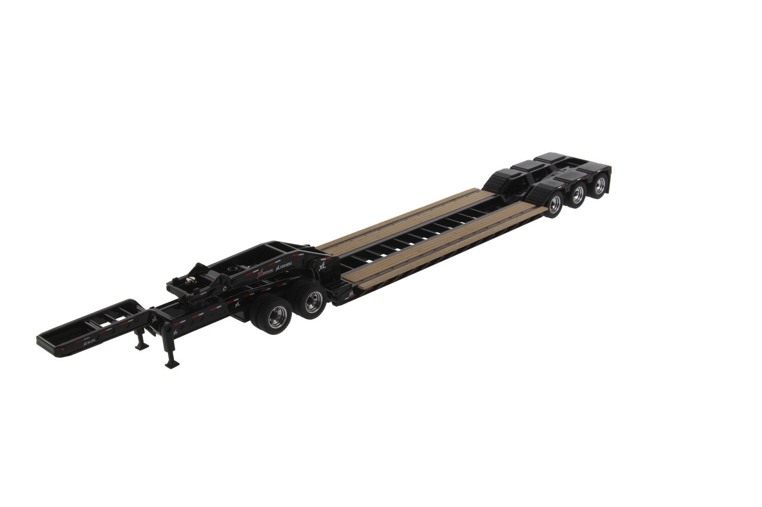 XL 120 Low Profile HDG Trailer w/Jeep &amp; Boosters - Black