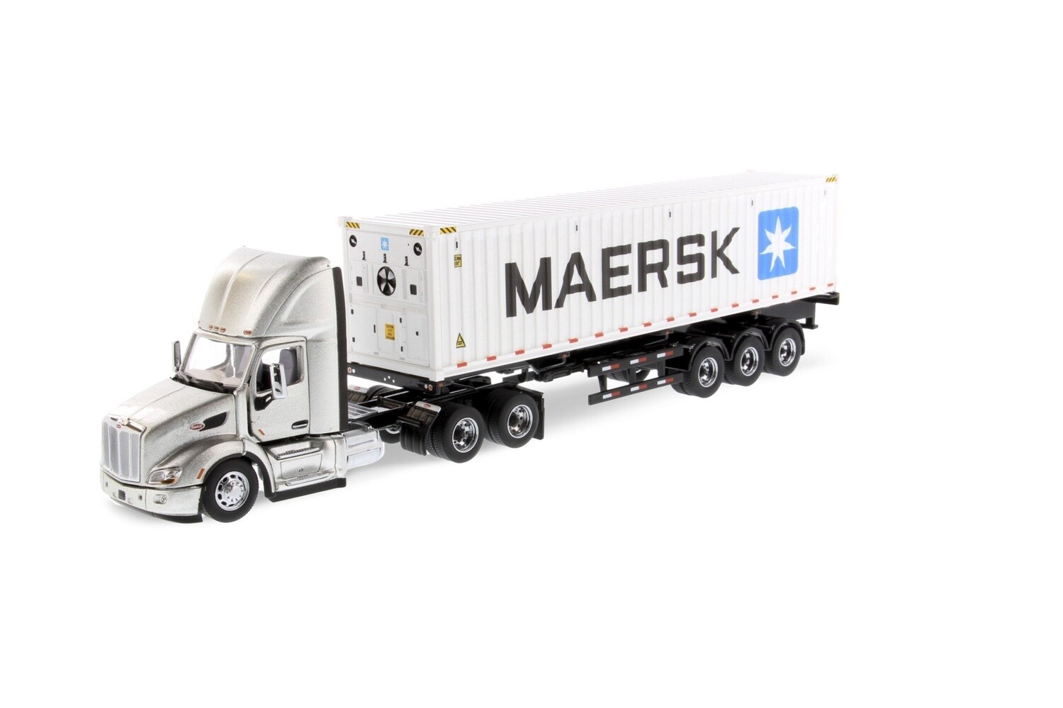 Peterbilt 579 Day Cab w/40&#39; Reefer Container - Maersk