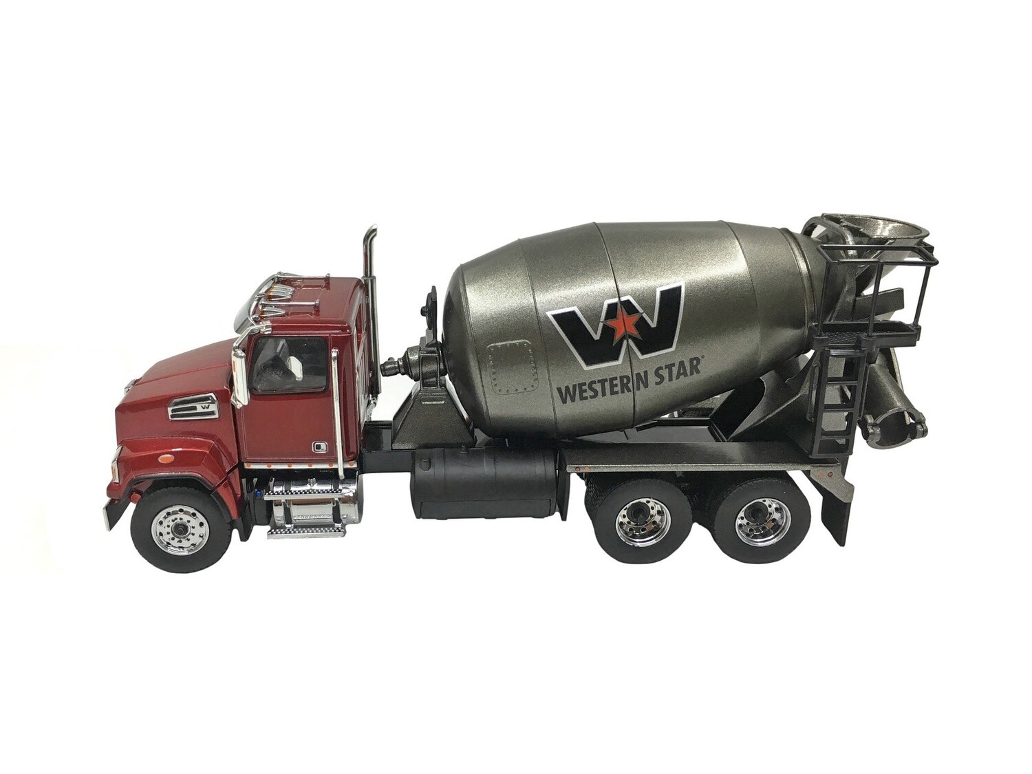 Western Star 4700 SF Two Axle Mixer Truck - Red/Gray