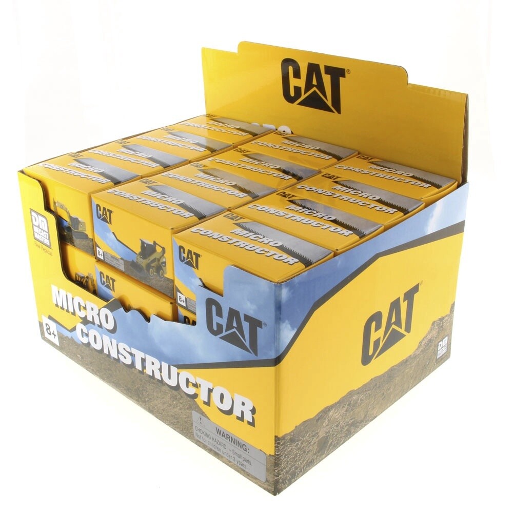 Caterpillar Mini Cat Models - Qty 36 - Closed Box