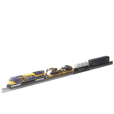 Caterpillar Progress Rail HO Scale Train Set - 1:87