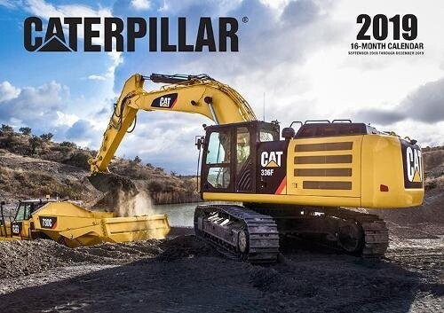 Calendar - 2019 - Caterpillar 16 Month