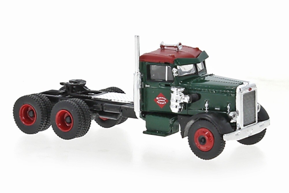 Peterbilt 281 Tractor 1955 - Green/Red - 1:87