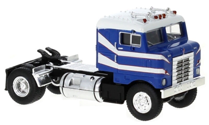 Kenworth Bullnose Tractor - Blue/White - 1:87