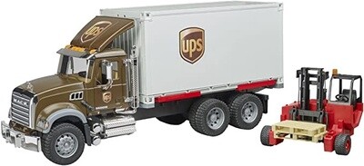 Mack Granite UPS Truck w/Forklift - 1:16