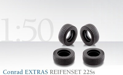 Tires - 24 Count - 22mm