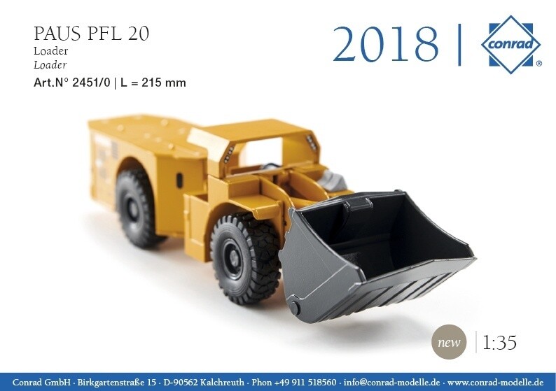 Paus PFL 20 Loader - 1:35