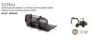 Mecalac AS900 Skeleton Bucket
