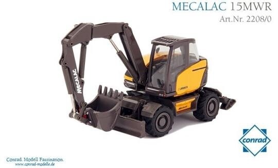 Mecalac 15 MWR Mobile Excavator