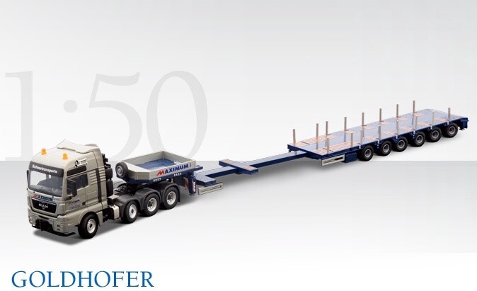 MAN TGX XXL Tractor w/Goldhofer STZ-H6 Lowloader - Maximum