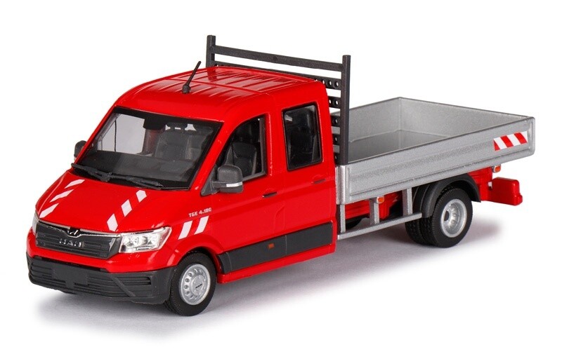 MAN TGE Platform Truck