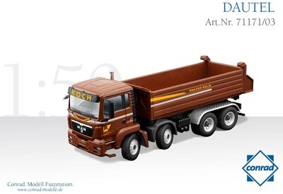 MAN TGS 4-Axle Three Way Dump Truck - Koch