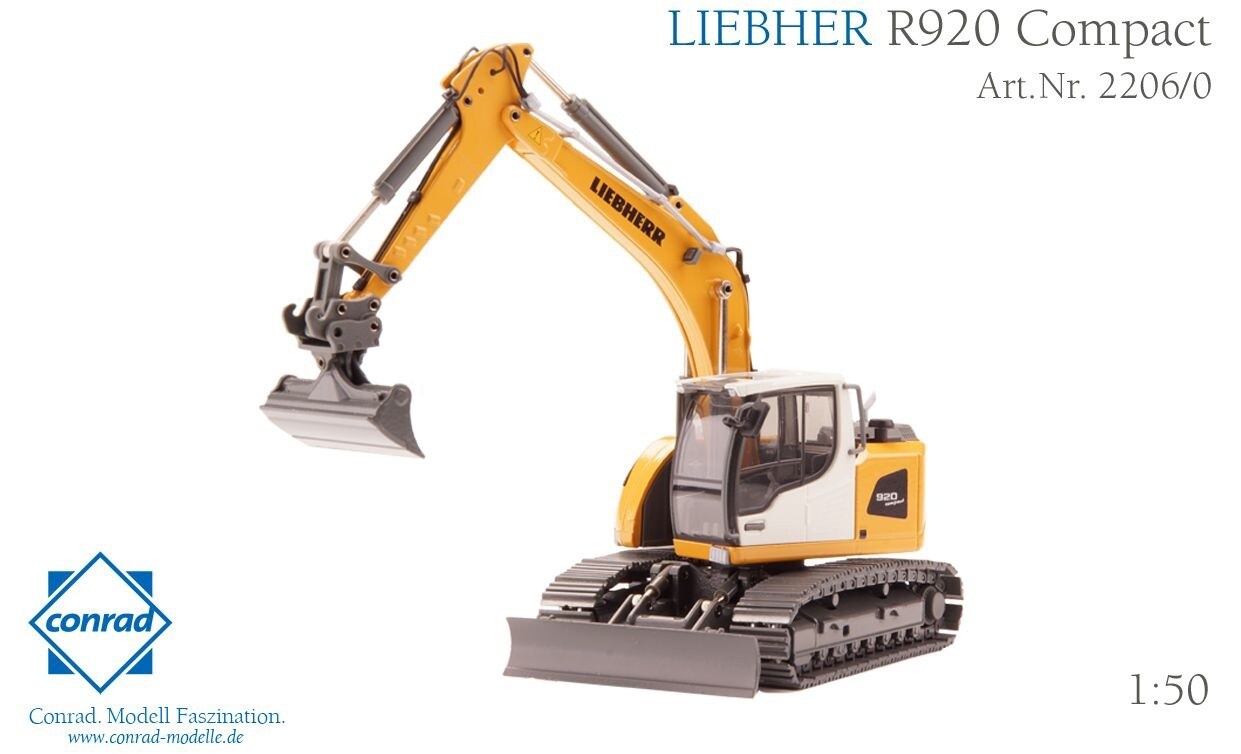 Liebherr R920 Compact Crawler Excavator - Monoblock Boom