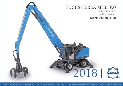 Fuchs-Terex MHL Loading Machine w/Scrap Grab