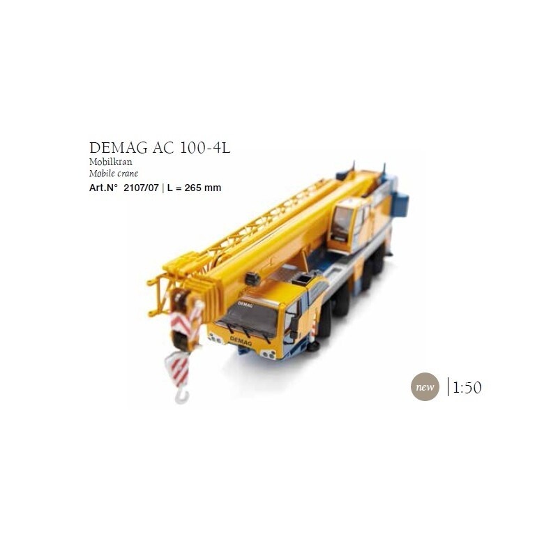 Demag AC100/4L Telescopic Mobile Crane