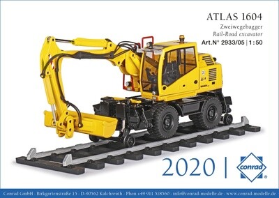 Atlas 1604 Railroad Excavator