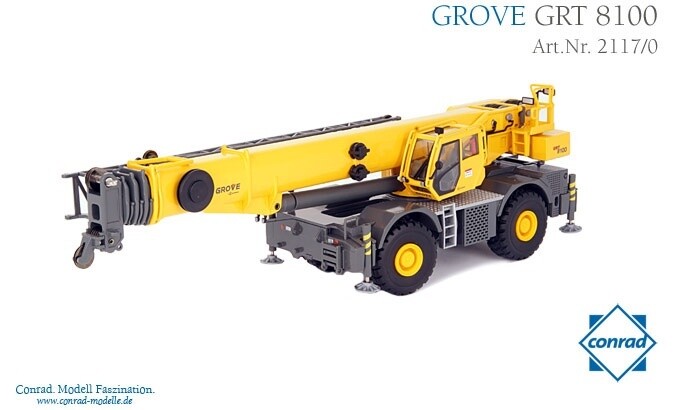 Grove GRT8100 Rough Terrain Crane