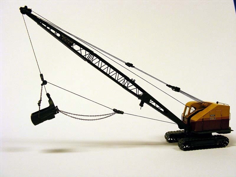 Bucyrus Erie 22-B Dragline/Clam/Crane