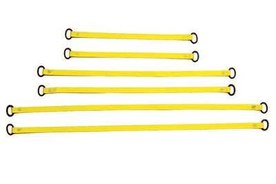 Lifting Straps (Set of 6) - Yellow
