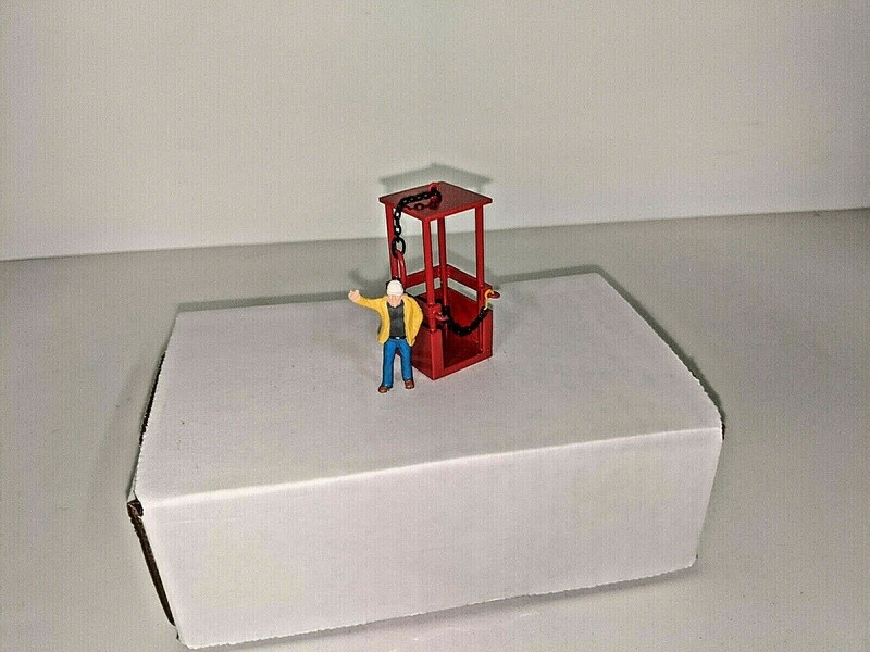Single Man Lift Cage - Red