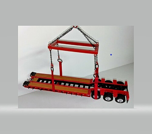 Lifting Frame Set w/Straps - Manitowoc Red