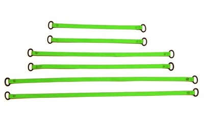 Lifting Straps (Set of 6) - Green
