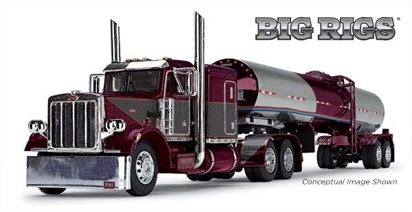 Peterbilt 359 w/Flattop Sleeper &amp; Brenner Tanker - Bryce - 1:64