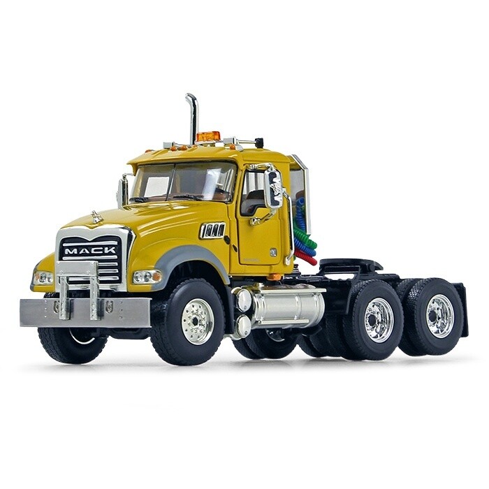 Mack Granite MP Day Cab Tractor - Yellow