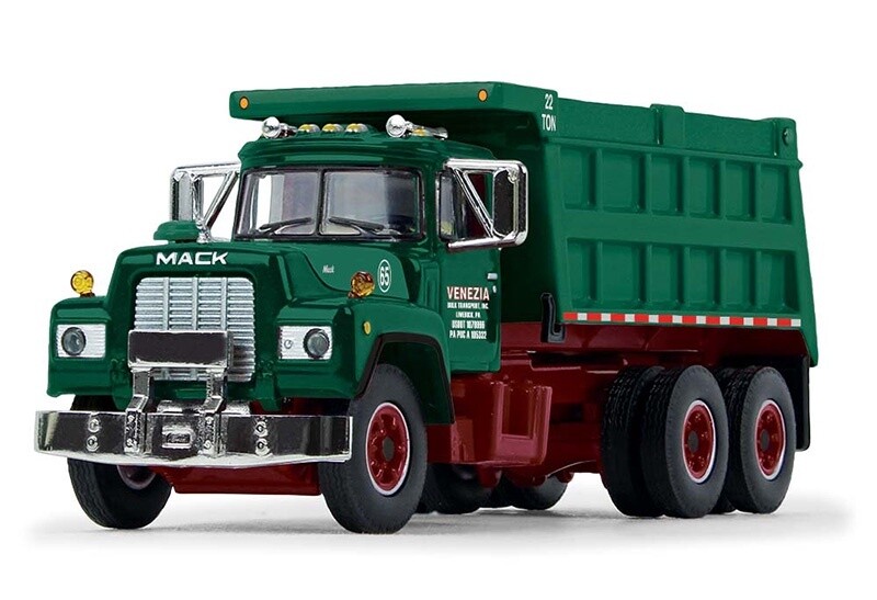 Mack R-Model Dump Truck - Venezia - 1:64